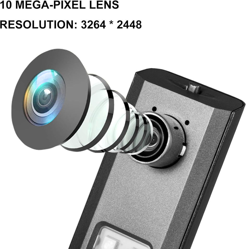 Document Scanner Camera with OCR Function, 10 Mega-Pixel Lens with LED Lights H4517