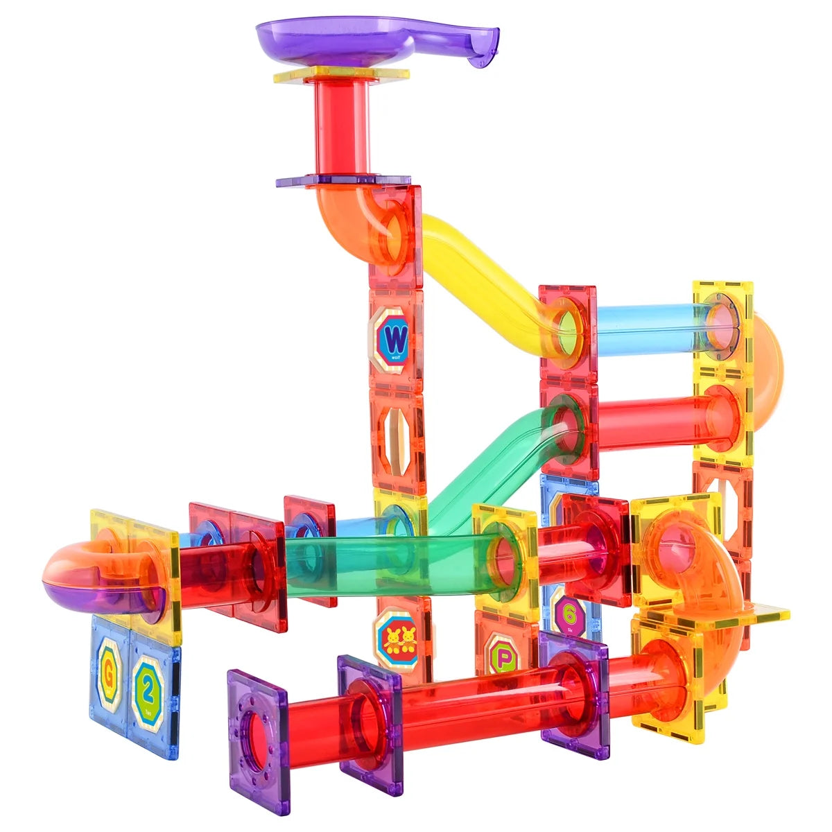 108-Piece Magnetic Building Blocks Castle Set P328975