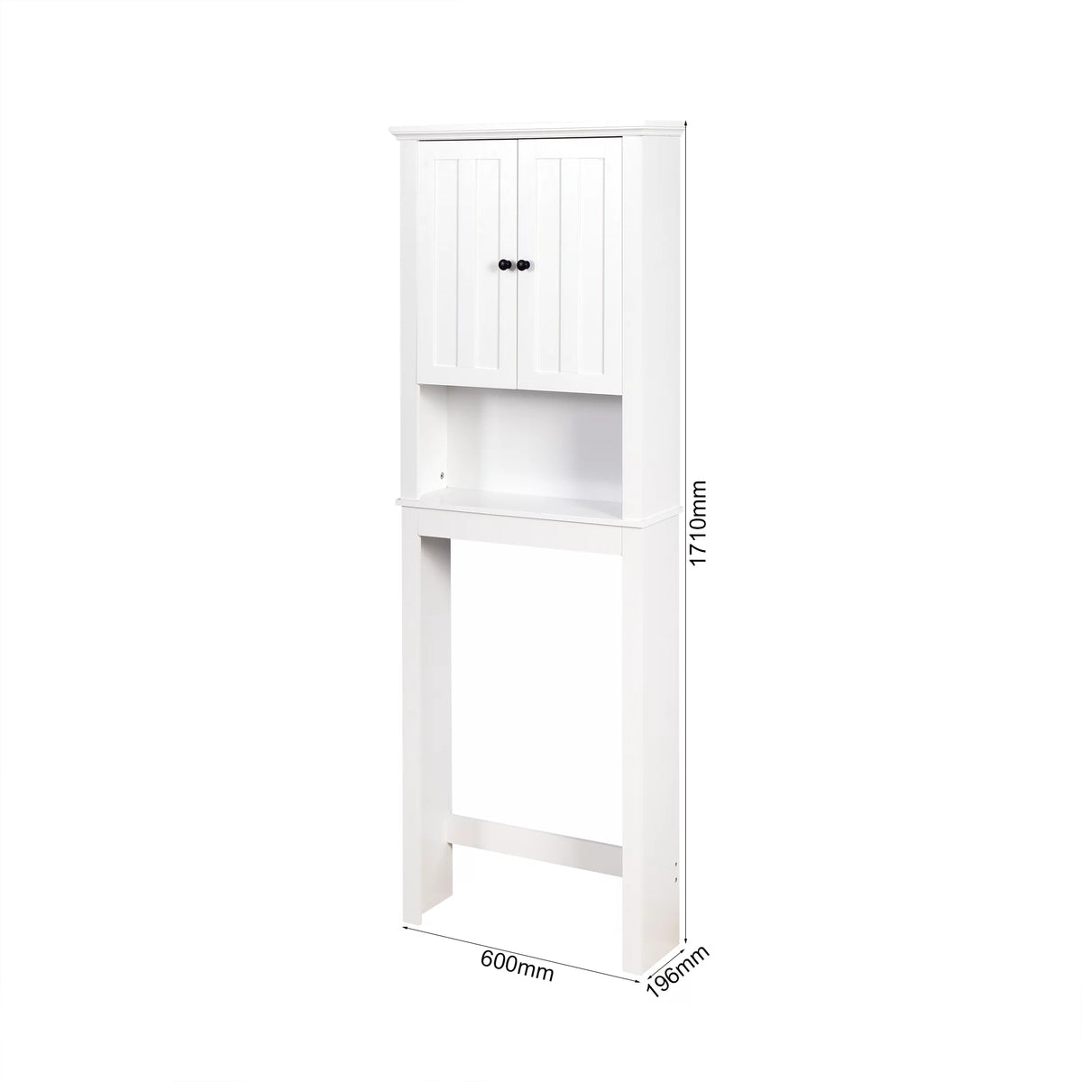 Wooden Over-The-Toilet Storage Cabinet with Adjustable Shelf Z50033