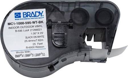 Black on White Label Maker Cartridge T168221