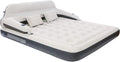 Queen 9 Raised Portable Double Inflatable Air Mattress with Backrest U6836