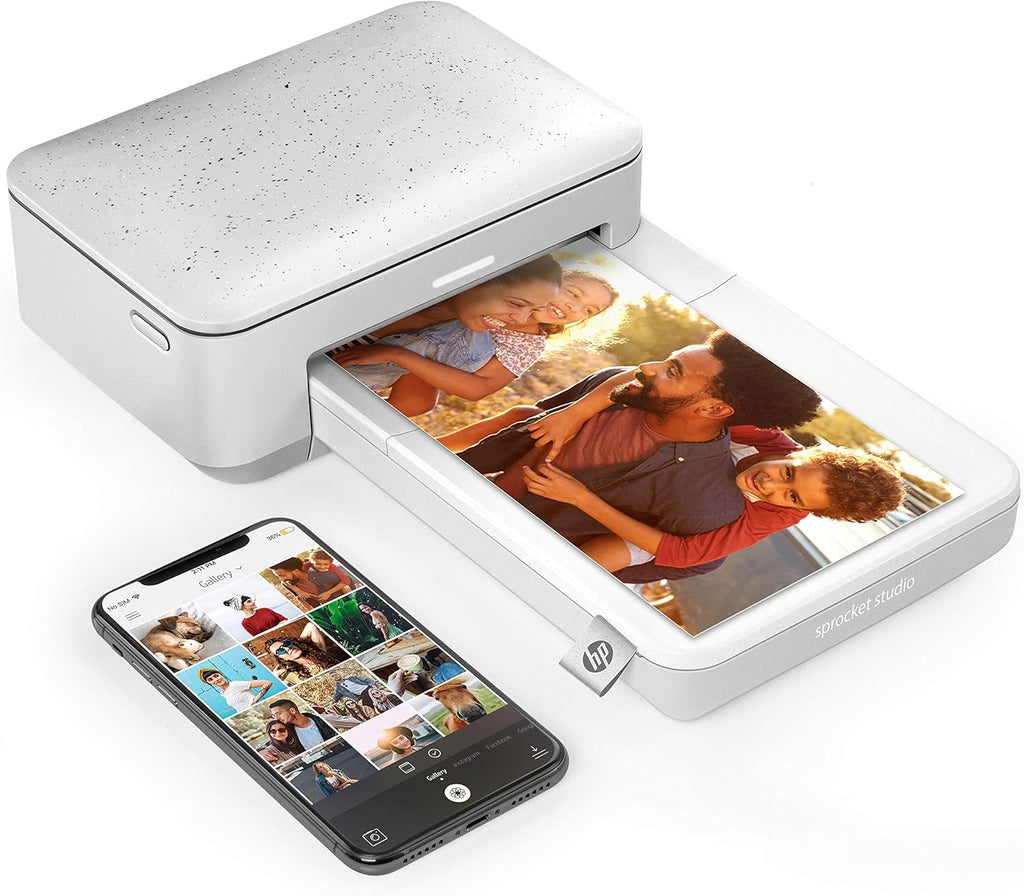 White Instant Color Photo Printer E703