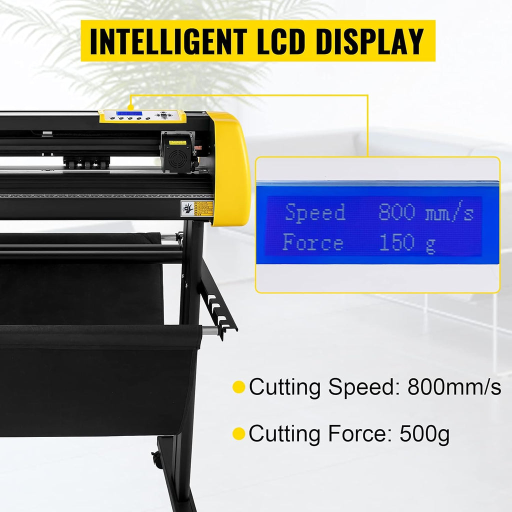 34 in 870 mm Vinyl Cutter Machine with Stand T368641