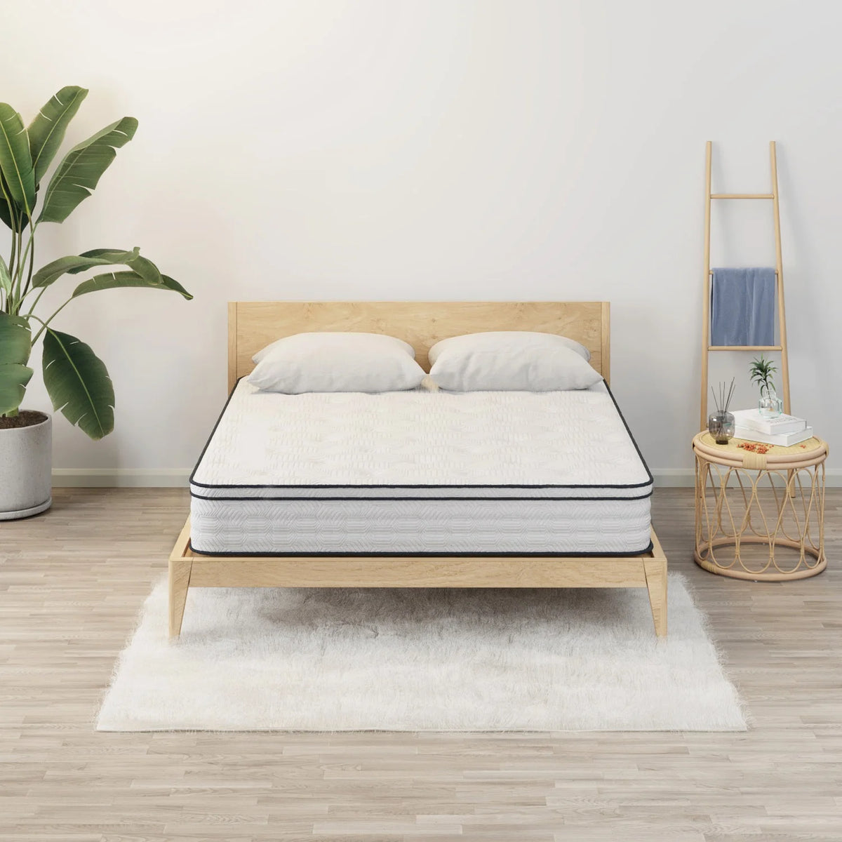 12 Full Hybrid Pocket Spring Comfort Foam Medium Mattress U322284