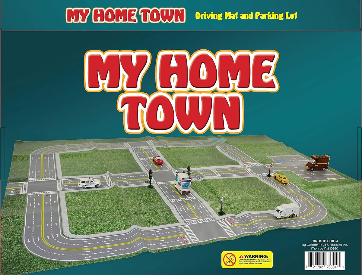 CAR Play Mat & Parking Lot for Toy Cars R9974