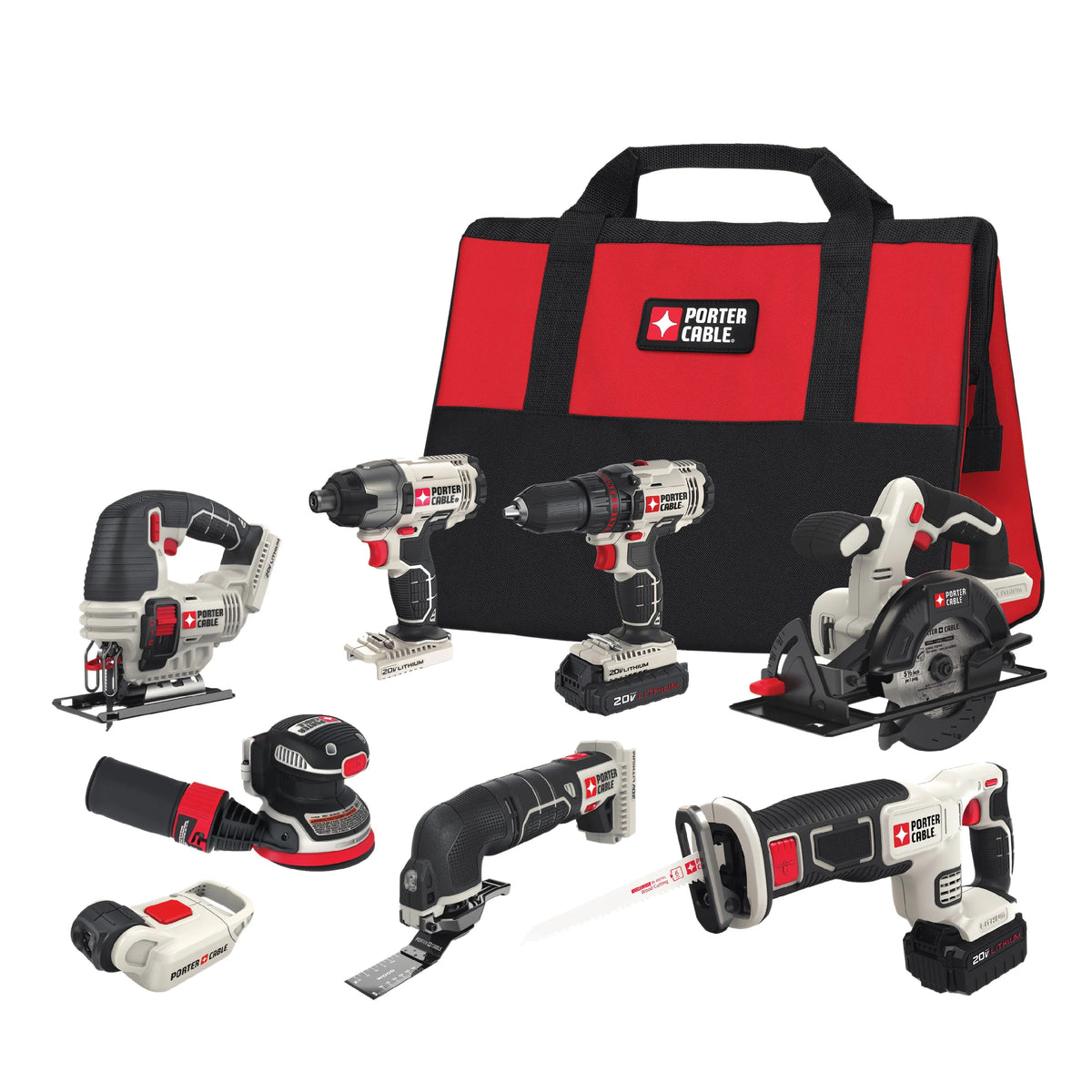 20V MAX Lithium-Ion 8-Tool Combo Kit A251