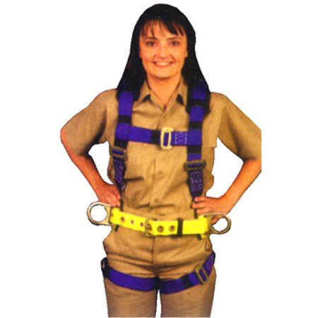Polyester Nylon 3 D Ring Harness with Mating Buckles Large V72034