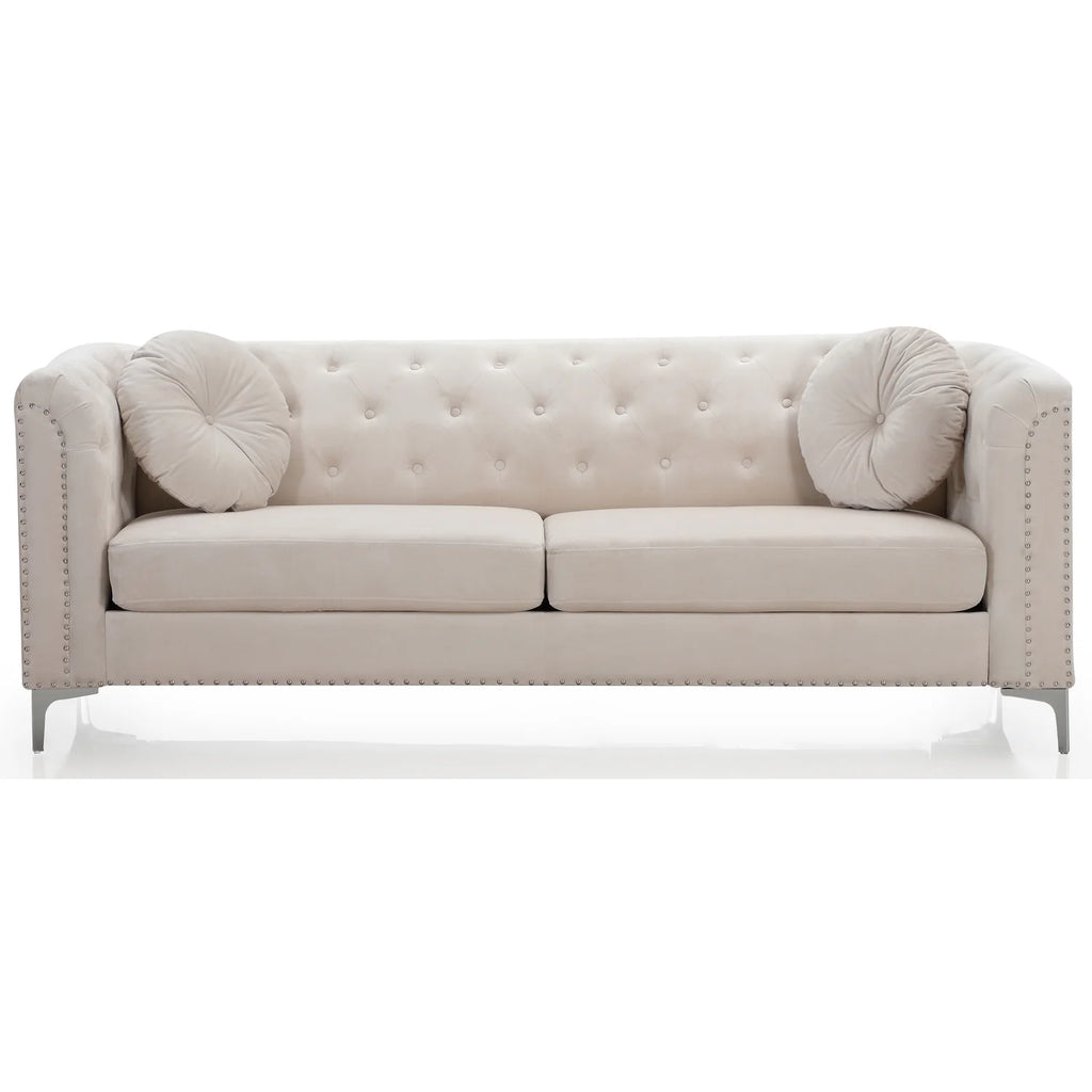 Ivory Sofa ( 2 Boxes ) S911