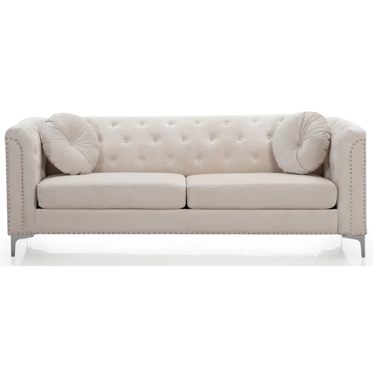 Ivory Sofa ( 2 Boxes ) S911