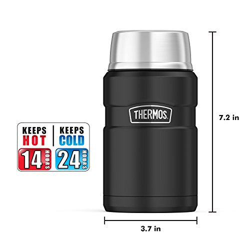 24 Ounce Blue Vacuum-Insulated Food Jar R63024