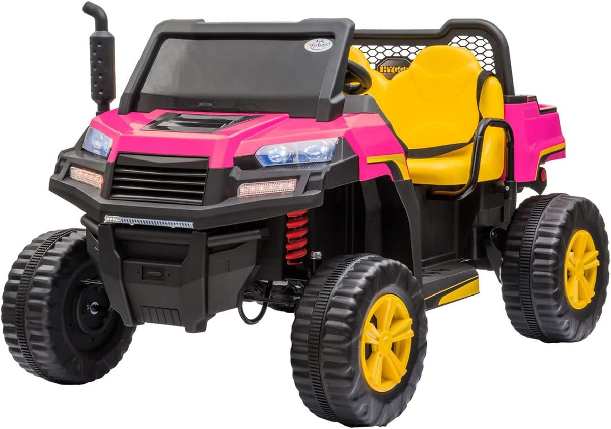 12V Battery Ride on Truck with Dump Bed and Trailer P574244