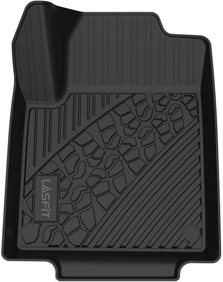 All Weather TPE Custom Fit Car Floor Liners 1st & 2nd Row Black A94483