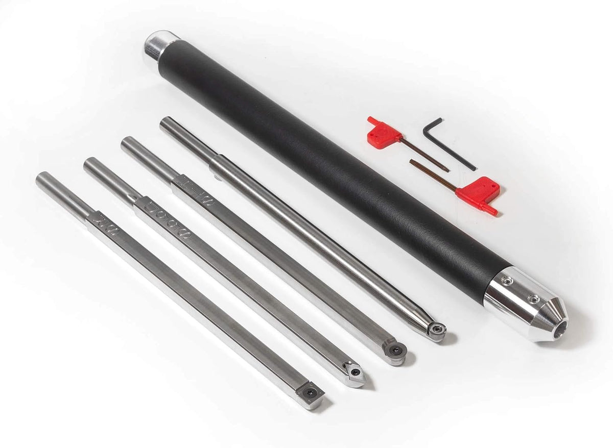 Set of 4 Carbide Lathe Turning Tools with Handle V51569