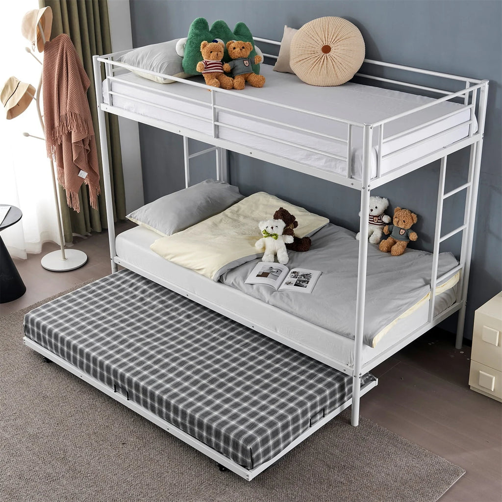 Twin over Twin Steel Bunk Beds Z705882
