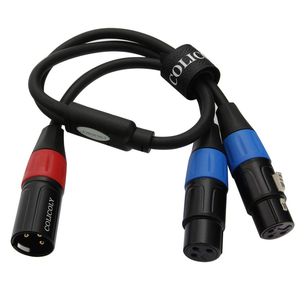 XLR Y-Cable 2 Female to 1 Male 1.6ft I763235