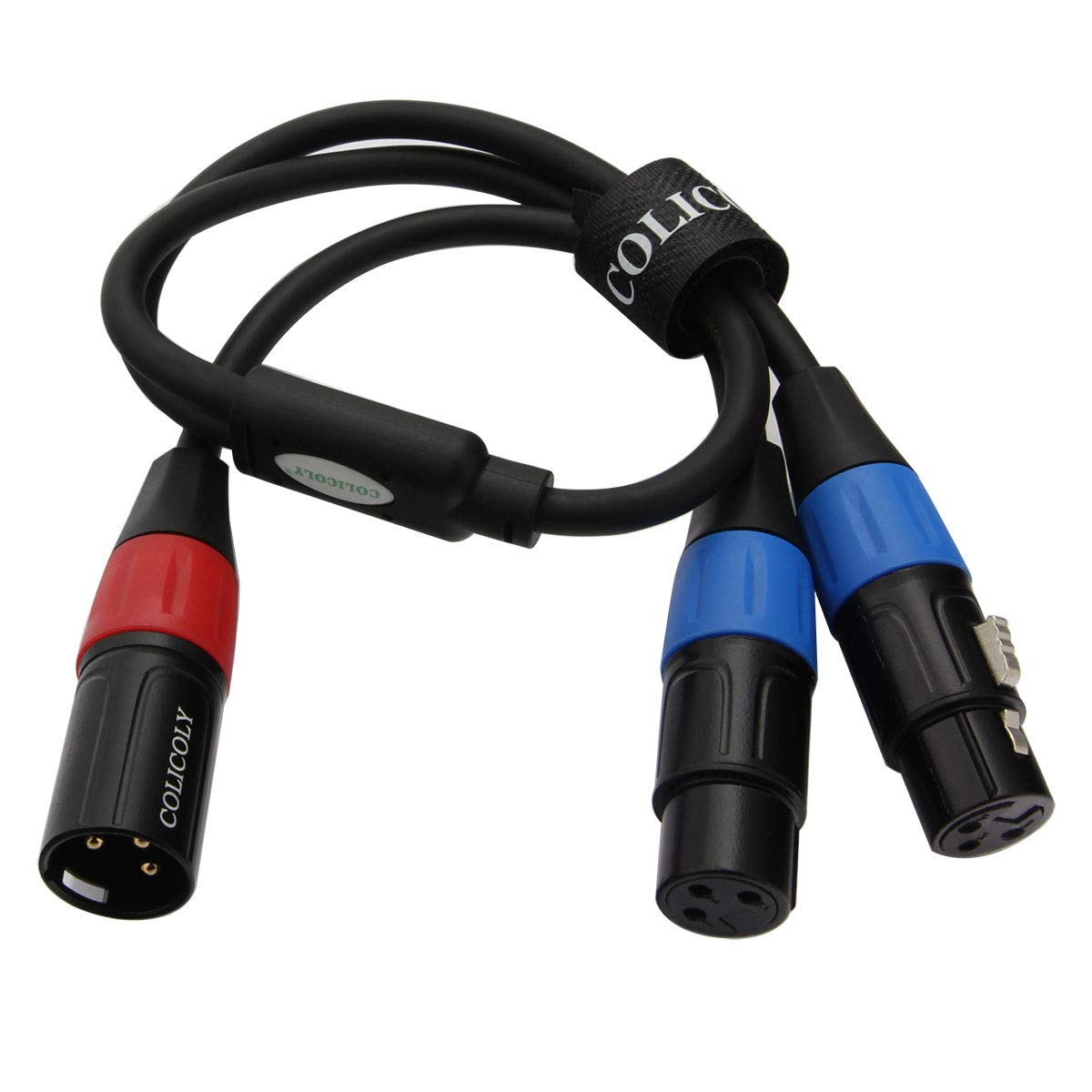 XLR Y-Cable 2 Female to 1 Male 1.6ft I763235