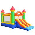 Mega Double Slide Castle Bounce House PVC with Blower A307