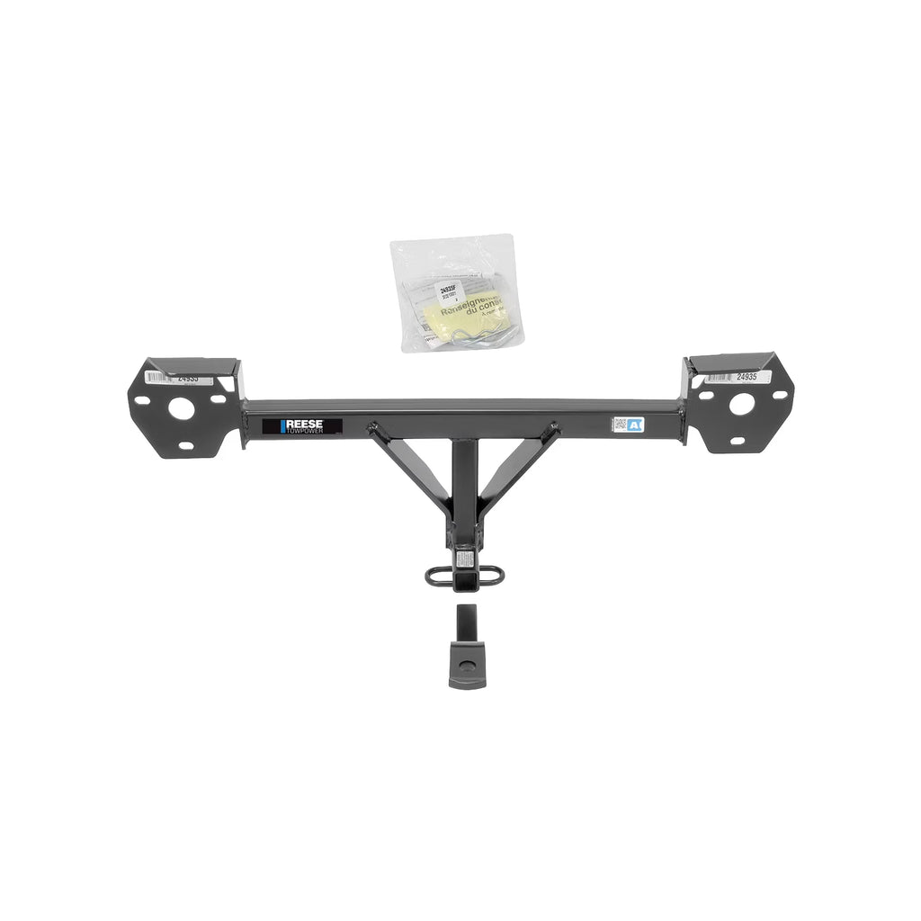 Class 1 Trailer Hitch, 1-1/4 Inch Square Receiver, Black X41686