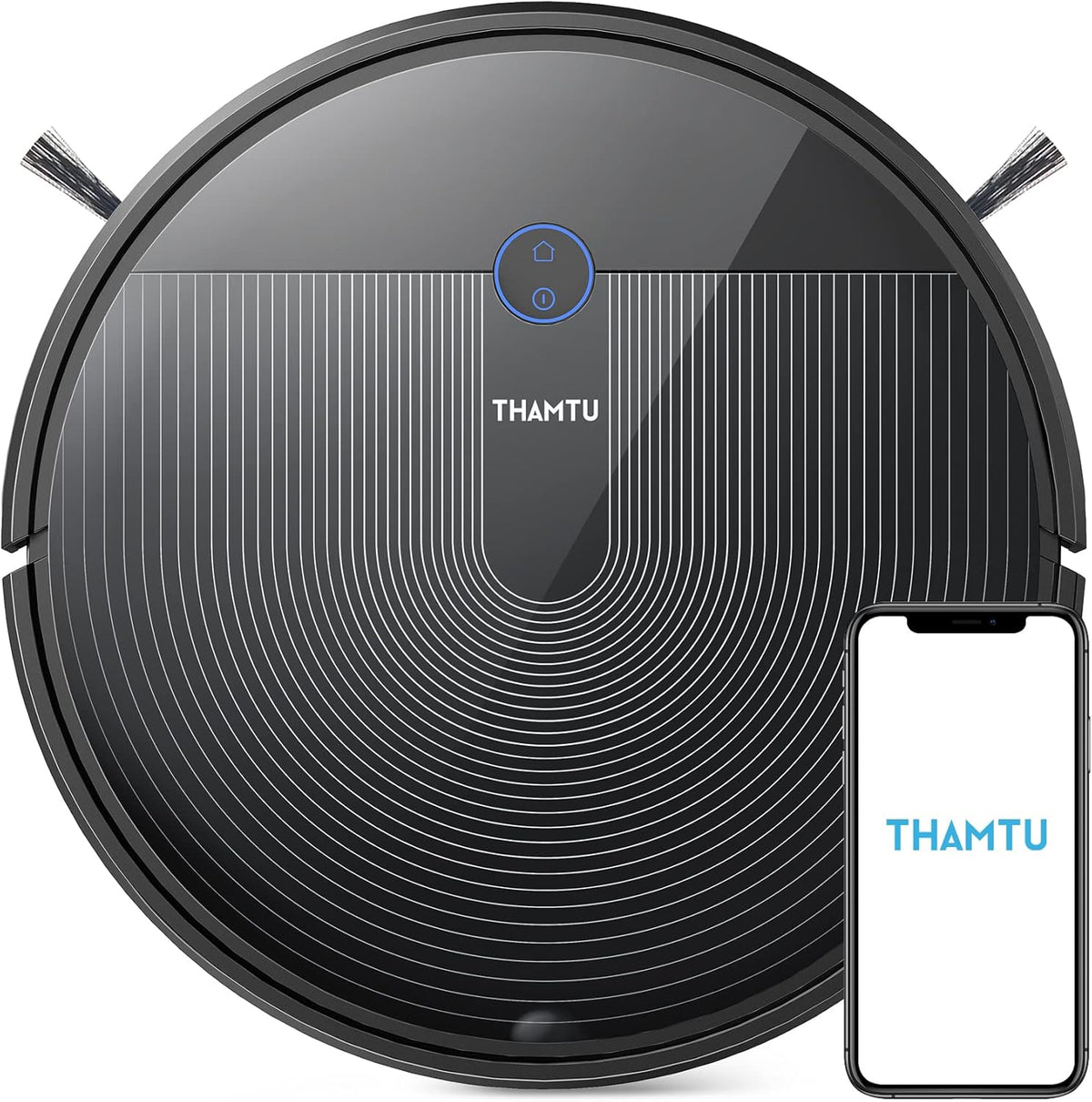 Robot Vacuum Cleaner with 2500Pa Suction, 150Min Runtime E436