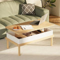 Lift Top Wood Coffee Table with Hidden Compartment B815