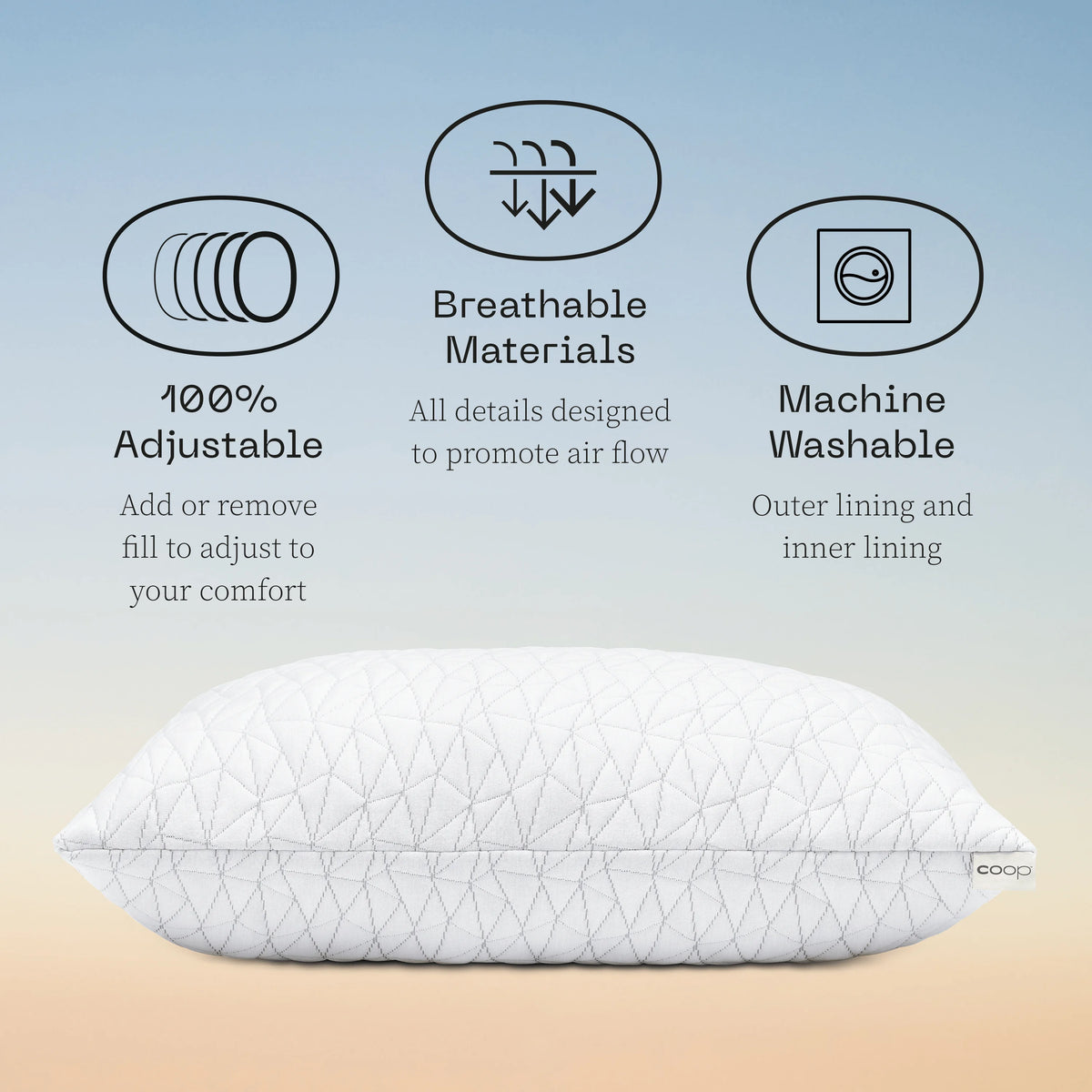 Queen Size Loft Pillow L67904