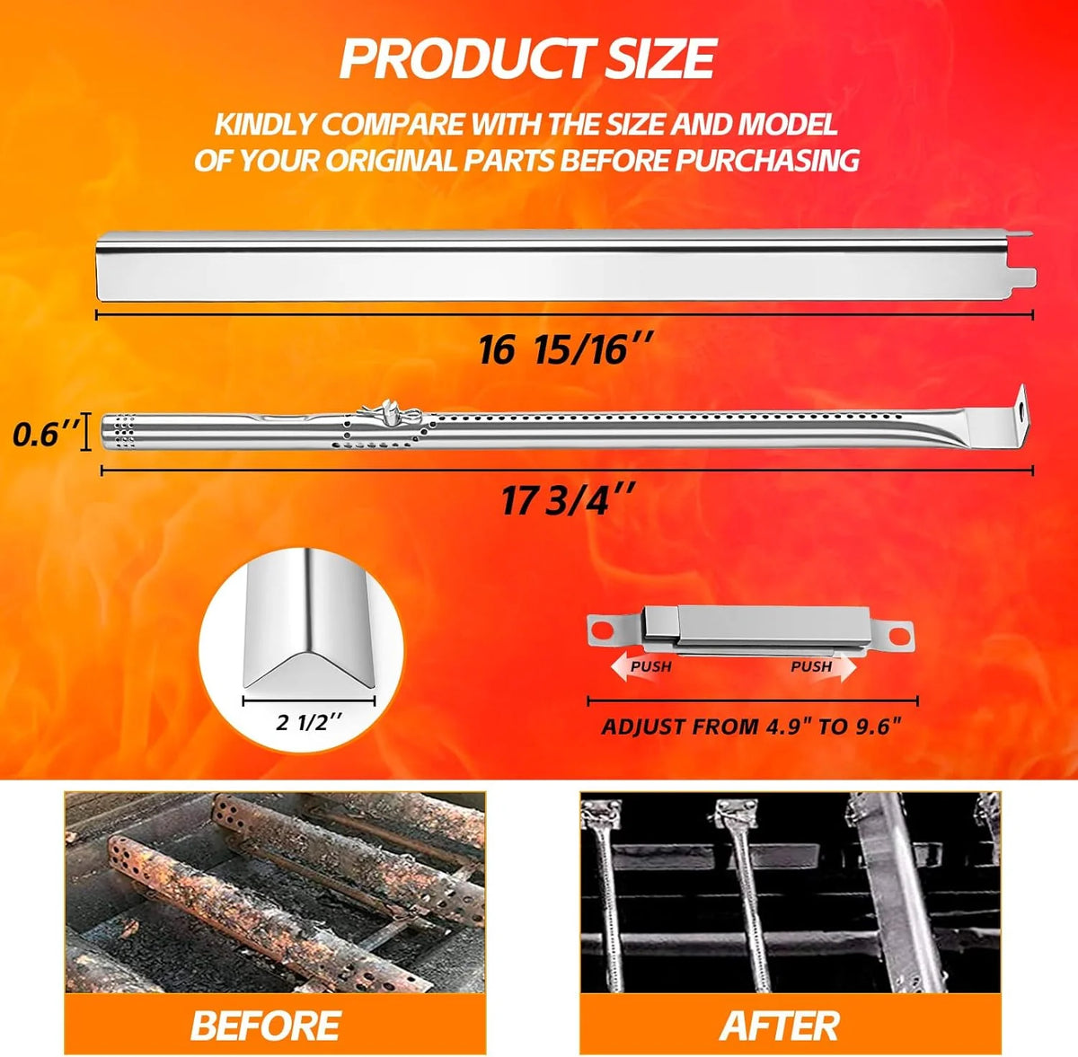 Stainless Steel Heat Tent for Gas Grill Z786