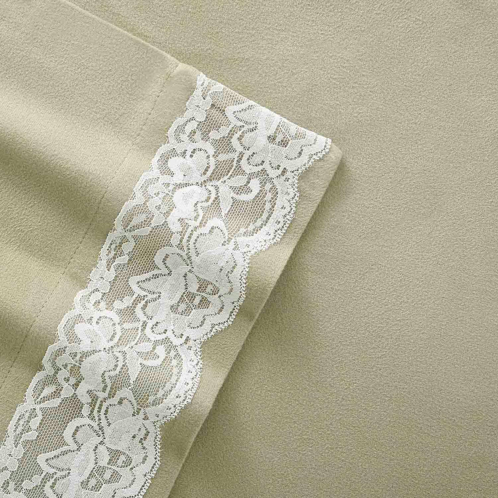 Meadow Cal-King Flannel Sheet Set L398376