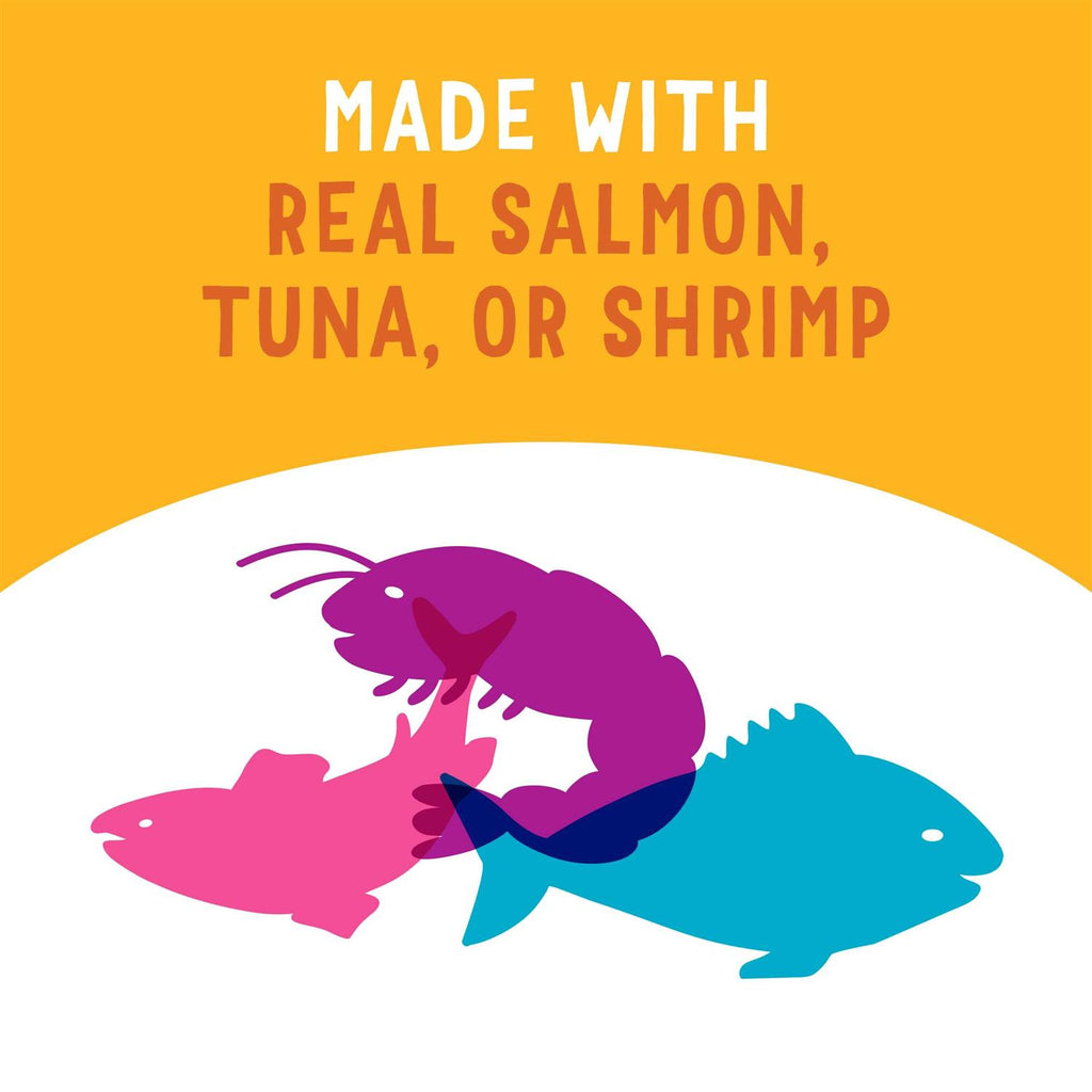 Grain Free Wet Cat Food Complement Variety Pack with Salmon Tuna or Shrimp B656