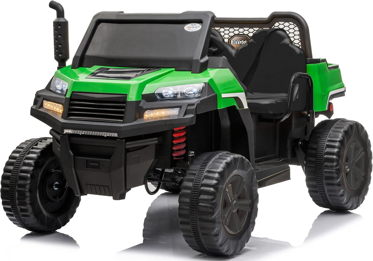 12V Battery Ride on Truck with Dump Bed and Trailer P574244