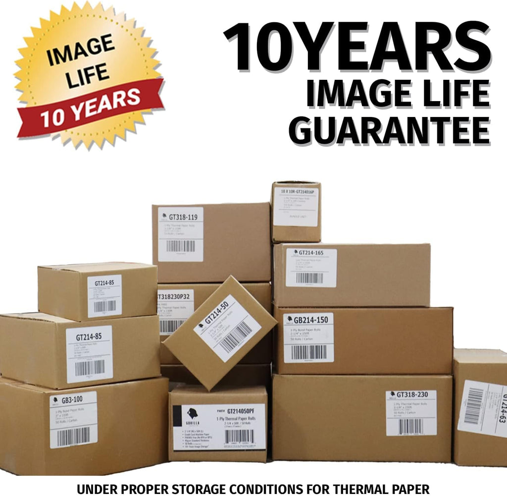 Thermal Paper Receipt Rolls 3 1/8 x 230, BPA Free, 32 Rolls U43675