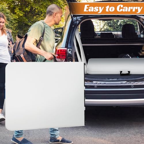 White 6 Foot Heavy Duty Plastic Folding Table H75273