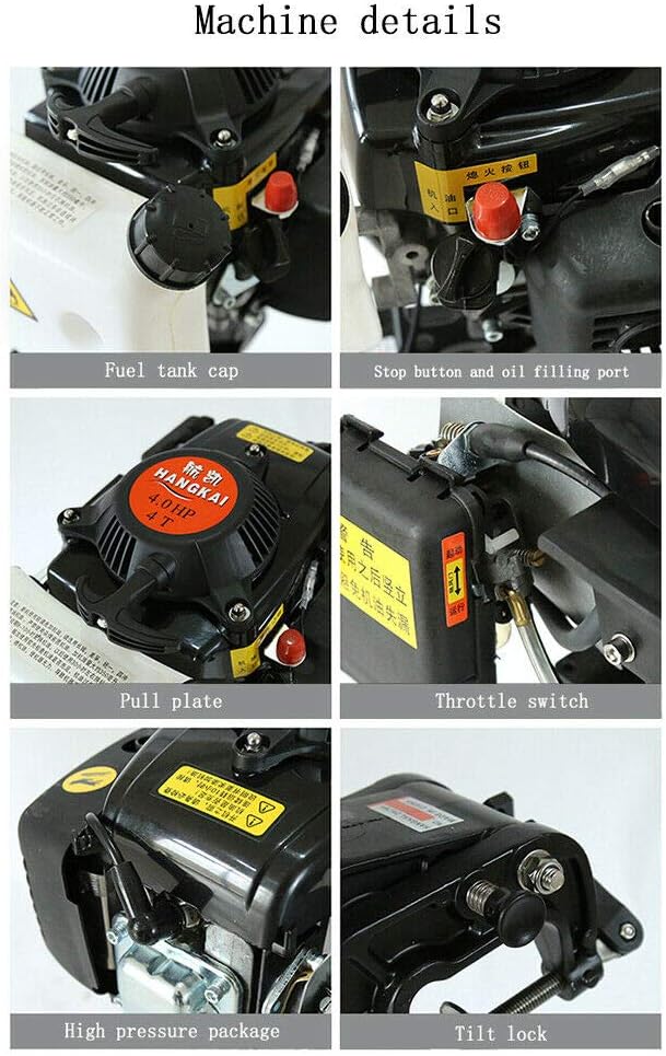 4HP Jet Pump Outboard Boat Motor G2325