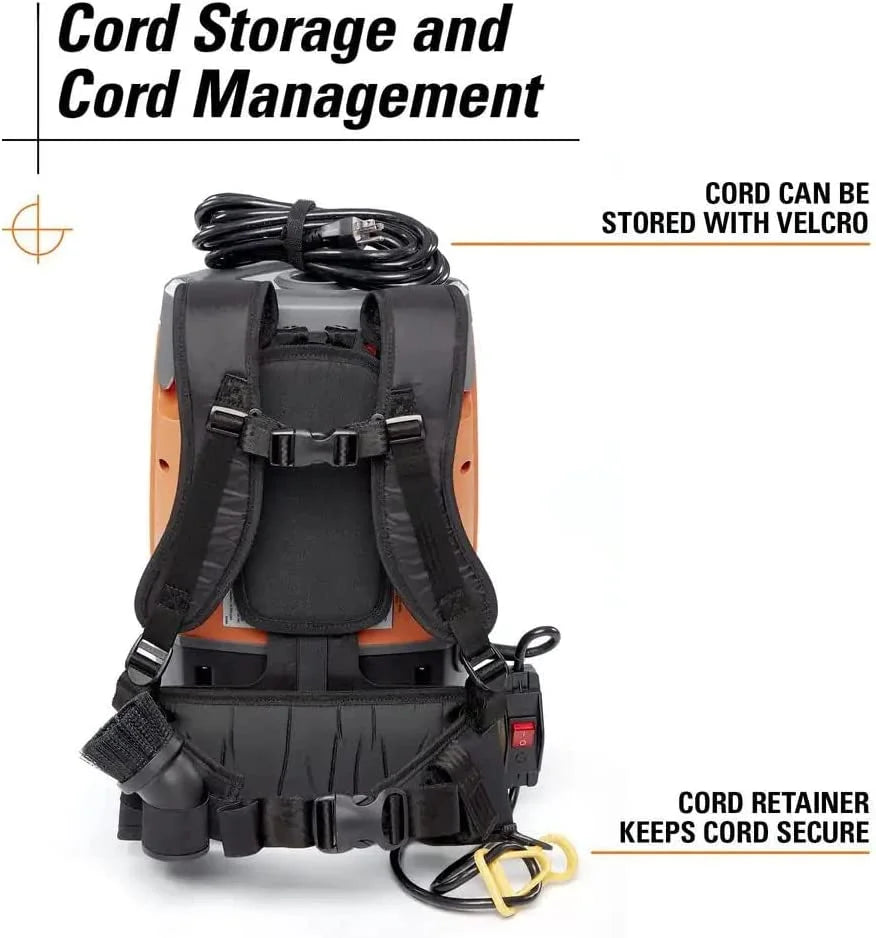 6 Qt. Backpack Vacuum Cleaner with Filters C776