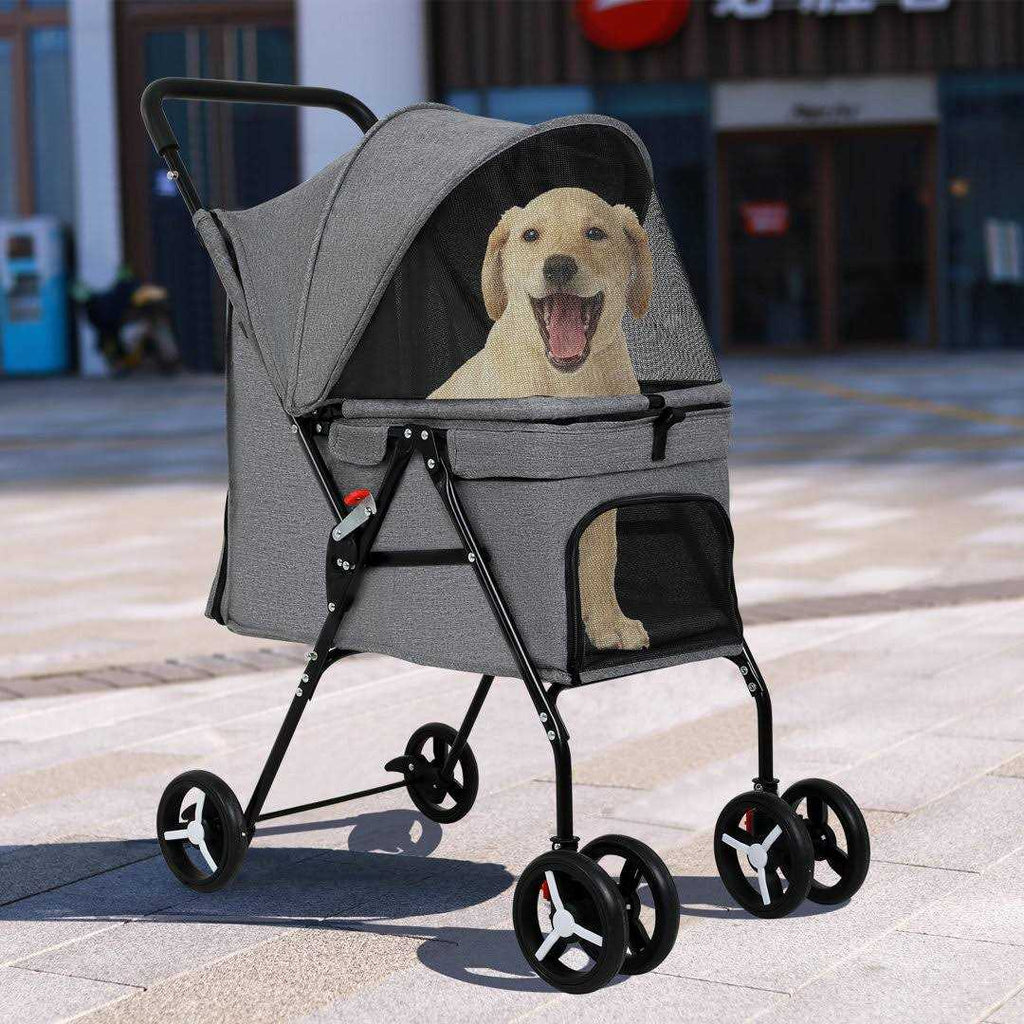 Mesh Foldable Pet Stroller V664