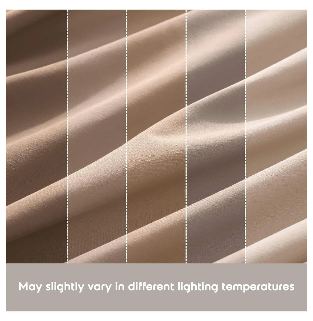 Twin 3 Piece Deep Pocket Bed Sheets Set with Fitted Sheet, Flat Sheet, Pillow Case R69516
