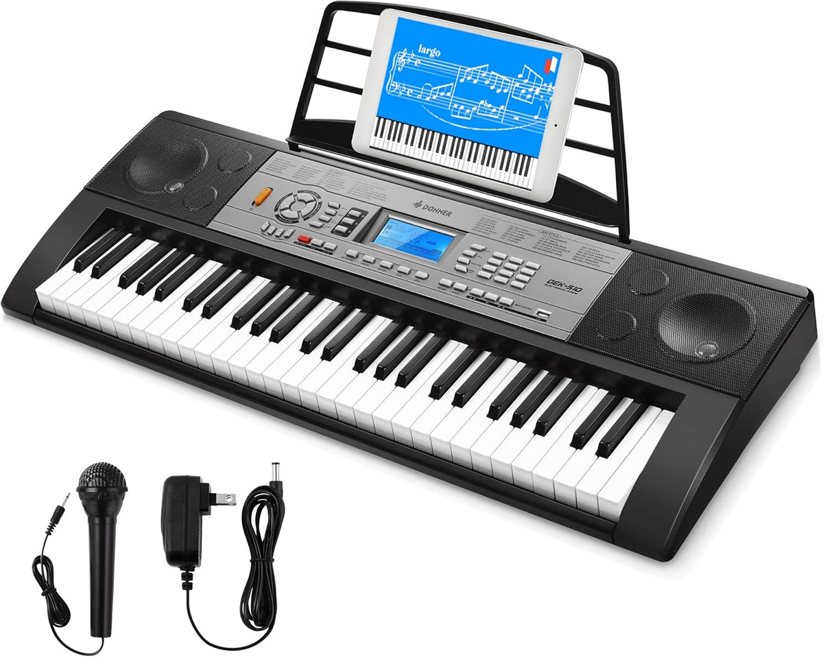 54 Key Portable Electric Keyboard Piano D7885