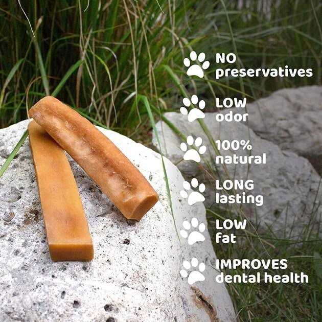 Himalayan Yak Chews Dental Dog Treats W6740