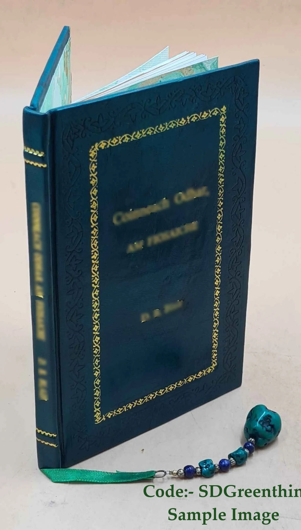 Premium Leather Bound Report W9504