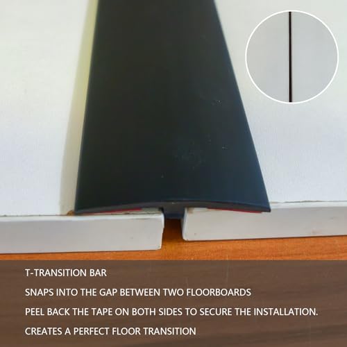 Flexible Self Adhesive T Shape Floor Transition Strip G96055
