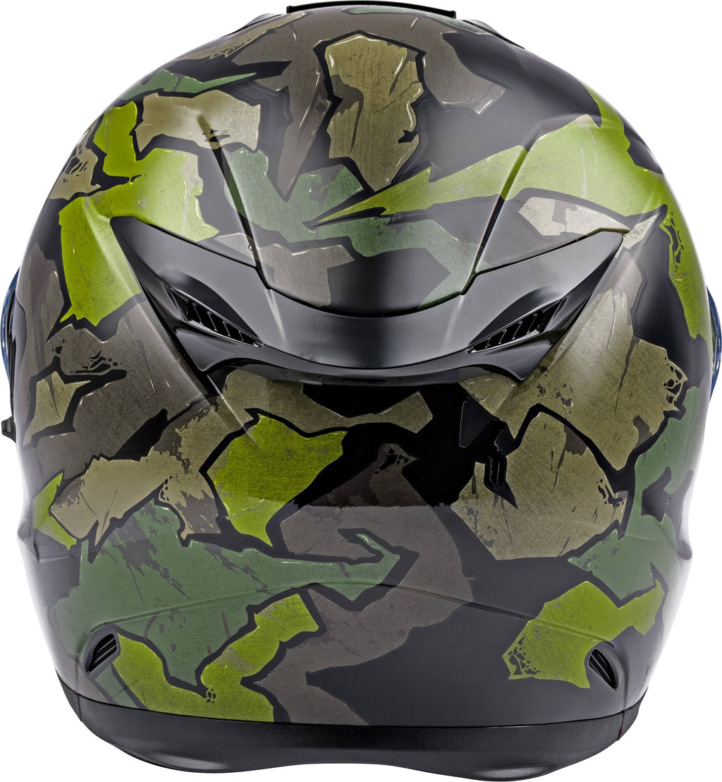 Camo Green Grey Fly Racing Helmet J50299