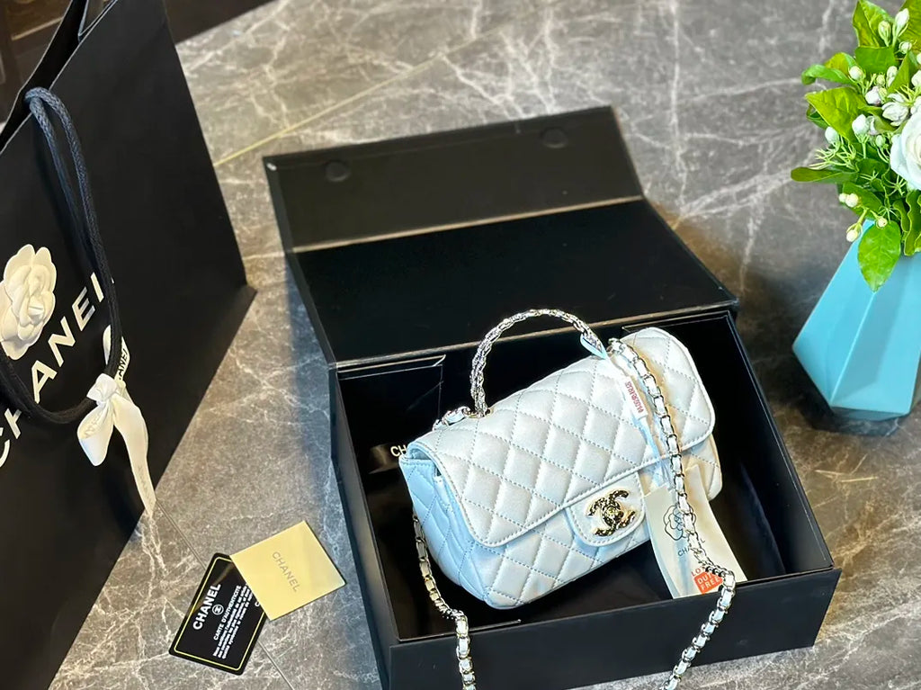 Mini Flap Bag with Top Handle G992