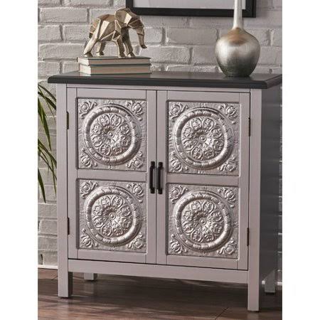 2 Door Wood Accent Cabinet B663474