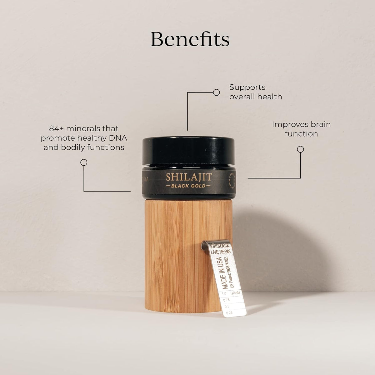 Liposomal Magnesium L-Threonate & Pure Shilajit Resin Bundle C196114