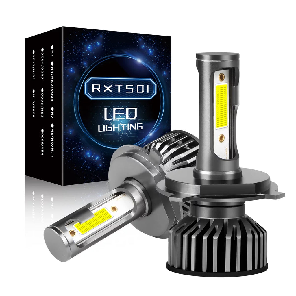H4/9003/HB2 LED Bulb 6500K Cool White IP68 Waterproof Pack of 2 B401423