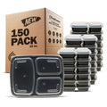 3 Compartment Bento Lunch Boxes with Lids D696