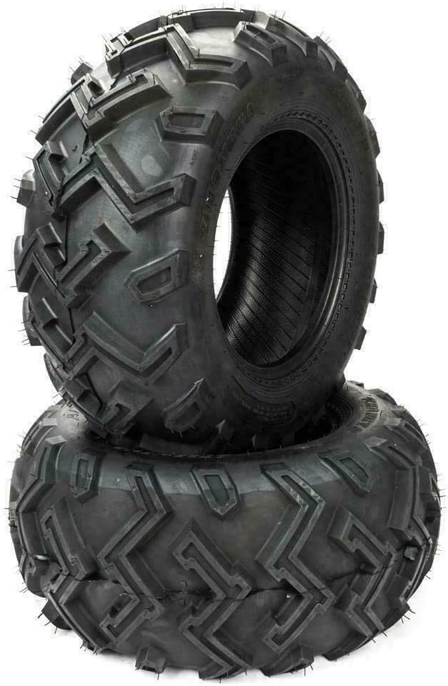 2PCS 25x10-12 Tubeless 6PR All-Terrain ATV UTV Sport Tires X240542