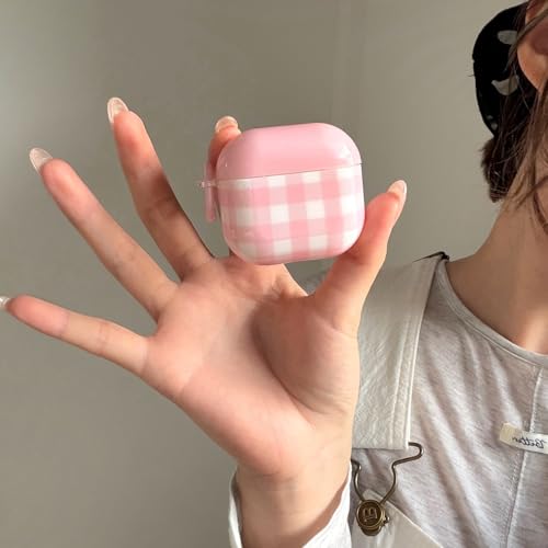 Red Polka Dot Case for AirPods 4th Generation with Keychain R629968