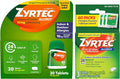 24 Hour Allergy Relief Tablets 10 mg Cetirizine HCl 30 ct Y738