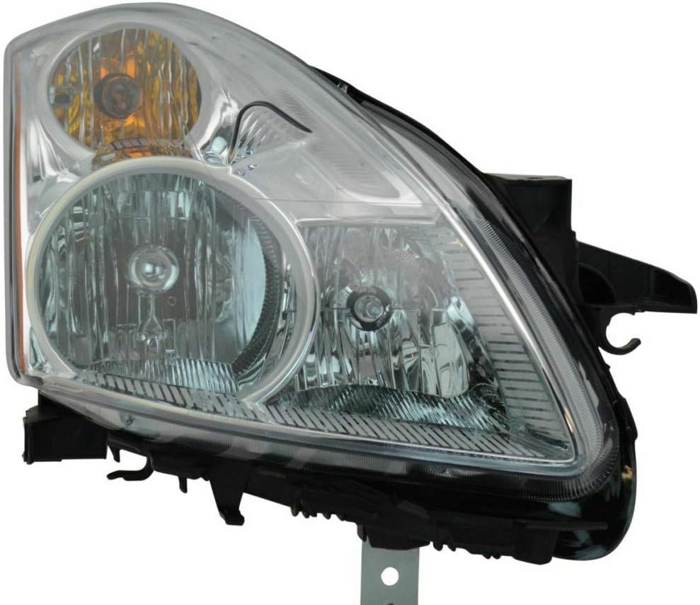 Headlight Assembly for Nissan Altima 2010 2011 2012 Passenger Side Halogen Q630