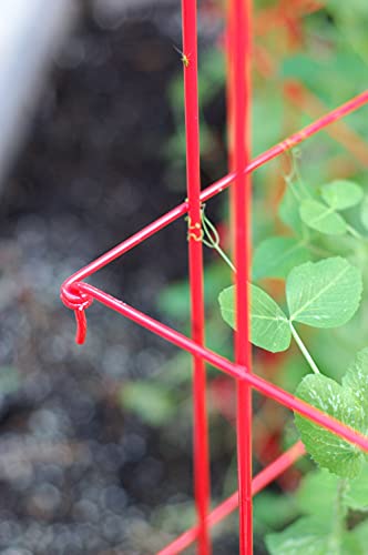 Expandable Pea Trellis, Powder-Coated Steel, 9'-3" L x 64" H E5285